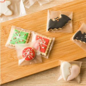 OPP CPP PE selbstklebende top frosted Paket Kunststoff-Dichtung Tasche für Süßigkeiten Cookie